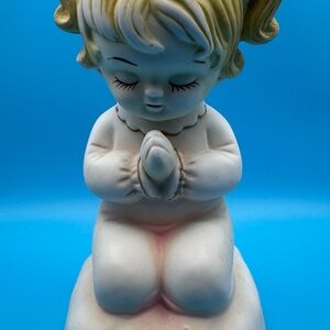 Praying Child Musical Figurine - Pink